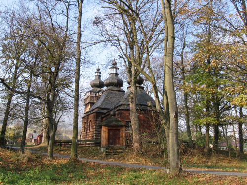 Cerkiew prawosławna w Hańczowej p.w. Opieki Bogurodzicy #BeskidNiski