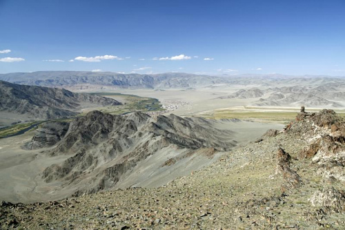 Punkt obserwacyjny nad wioską Cengel. N48*54'27,0" E89*08'03,5" #mongolia #ałtaj #góry
