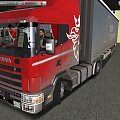 Scania 164L + krone #ZestawGTS