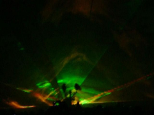 Laserowy pokaz na Cieplickim niebie :)))