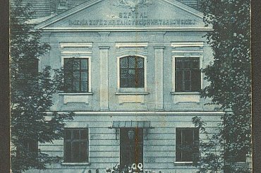 Tarnobrzeg ok. 1910 - szpital #Tarnobrzeg #szpital