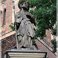 Toruń - Kościół św. Jakuba - rzeźba patrona #Toruń #rzeżby #miasta #zwiedzanie #wycieczki