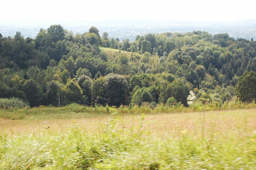 Prządki Odrzykoń i piękny widok na okolice Krosna i Korczyny