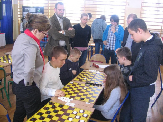 Turniej szkół podstawowych i gimnazjalnych z Torunia i okolic. Warcabowe Grand Prix 2012 - finał, ZS nr 2 Grębicin 17.04.2012r.