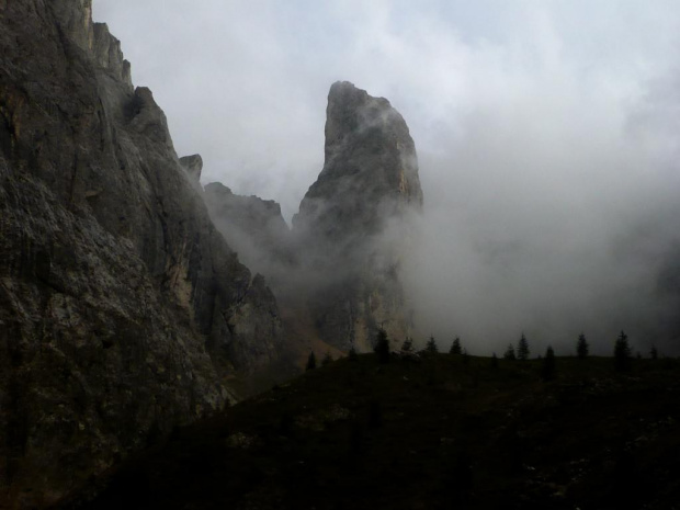 Dolomity, grupa Marmolada, Valacia #góry #mountain #Dolomity #Marmolada #Valacia