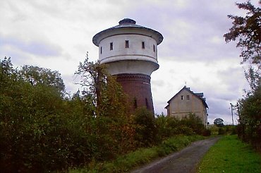 Wieża wodna w pobliżu nieczynnej stacji Lubsko. #deker3000 #ING_55 #Felix_7713 #Trainz #LKKTeam