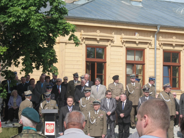 Pożegnanie sztandaru 1 Legionowskiego Batalionu Zaopatrzenia