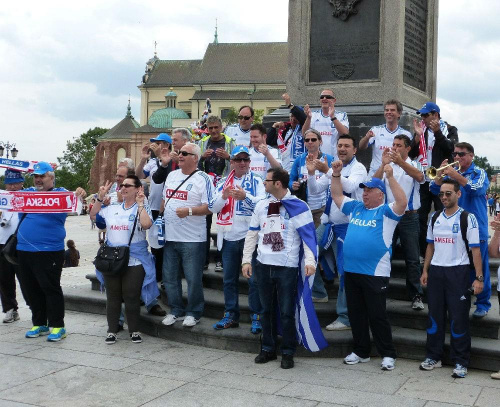 Greek Fans Euro2012