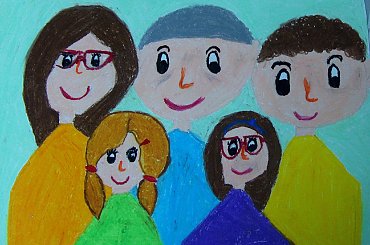 IV Konkurs Plastyczny dla uczniów szkół podstawowych #plastyczny #konkurs #prace #rysunek #dzieci #ŚwiatRodzina #mama #tata #siostra #brat