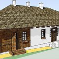 rekonstrukcja nieistniejącego juz domu wybitnego artysty z Hrubieszowa #Karulak #Nikifor #StaryHrubieszów