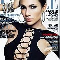 Piosenkarka i aktorka Jennifer Lopez "zrobiona" na okładce "Elle"... / fot. East News