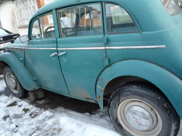 Moskwicz 401 1952r #AutaPRLZSRRUSRR