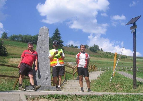 Trójstyk- Trojmezi
na styku 3 granic: Polski Czech Słowacji