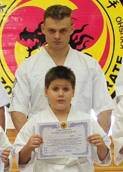 Kazoku Kenpo Karate - senpai Łukasz Kalinowski #KarateOstróda #KazokuKenpoKarate #ŁukaszKalinowski #senpai