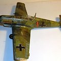 Messerschmitt Bf 109 E model karton 1:33