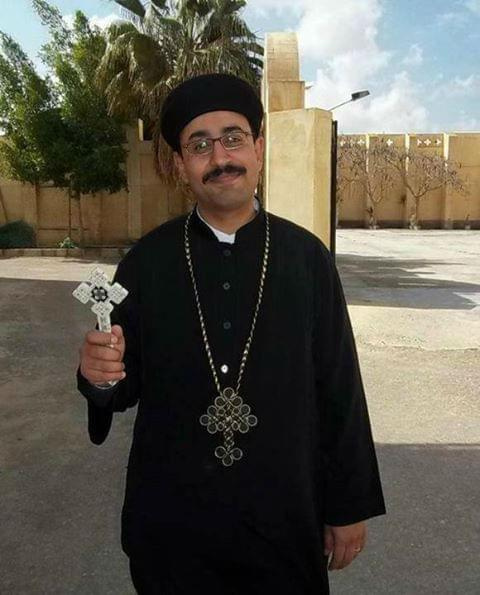 Koptyjski duchowny Fr. Mina Aboud Sharobim, zabity za wiarę przez muzułman w VII `13 #islam #Koptowie #prześladowania