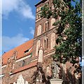 Gotycki kościół św. Jakuba w Toruniu zbudowany w pierwszej połowie XIV w. #Toruń #miasto #zabytki #zwiedzanie #wycieczki #gotyk
