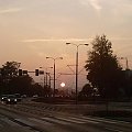 #niebo #słońce #ulica #ZachódSłońca #ulice