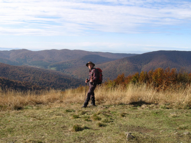 Widok z Małego Jasła, #Góry #Bieszczady