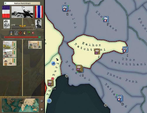 15.X.1943 wzięto Bangkok, a siły tajskie były w znacznym stopniu rozbite
