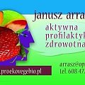Wizytówka Janusz Arrasz