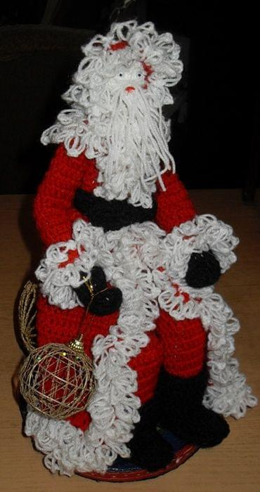 Siedzący Mikołaj