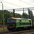 21.08.2008 ET22-892 (ZT Łódź) stoi i czeka na zezwolenie na zjazd na boczny tor (tor odstawczy dla lokomotyw).