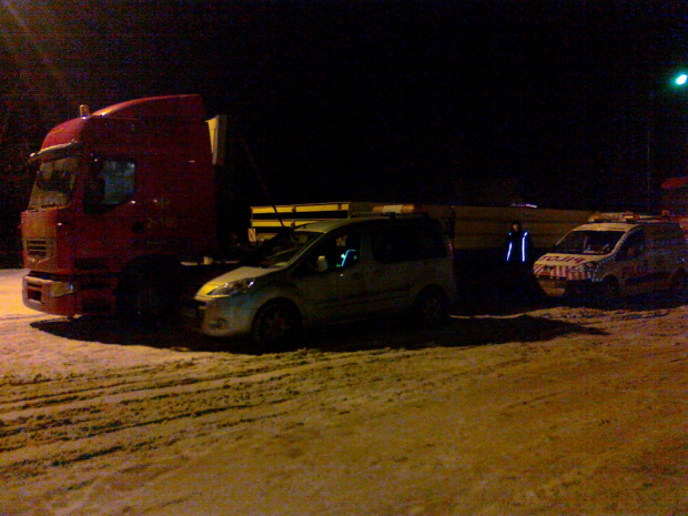 Jędrzychowice-Kukuryki 30-12-2010 #pilot #PilotażGabaryt #schwertransport #schwerlast #sondertransport
