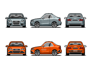 Manga Cars - Audi A5 #Audi #MangaCars
