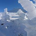 Śnieżka..tak troszkę z ukrycia :) #Śnieżka #zima #karkonosze #góry
