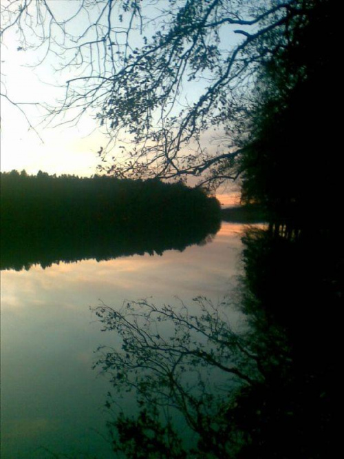 Nad jeziorem Głębokie w Szczecinie #jezioro
