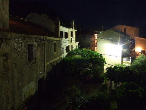 Stara Baska - widok z balkonu