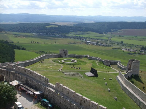 Zamek Spisski hrad na Słowacji (03)