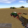 Fendt 818 Favorit +przyczepa samozaładowcza do słomy Arcusin AutoStack #LandwirtschaftsSimulator2008 #Fendt #Favorit #Arcusin #AutoStack