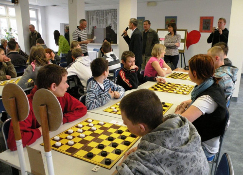 Turniej województwa kujawsko-pomorskiego szkół specjalnych Liga Warcabowa - Wiosna 2011. SOSW Toruń, dn. 24.03.2011r.