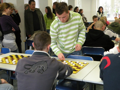 Turniej województwa kujawsko-pomorskiego szkół specjalnych Liga Warcabowa - Wiosna 2011. SOSW Toruń, dn. 24.03.2011r.