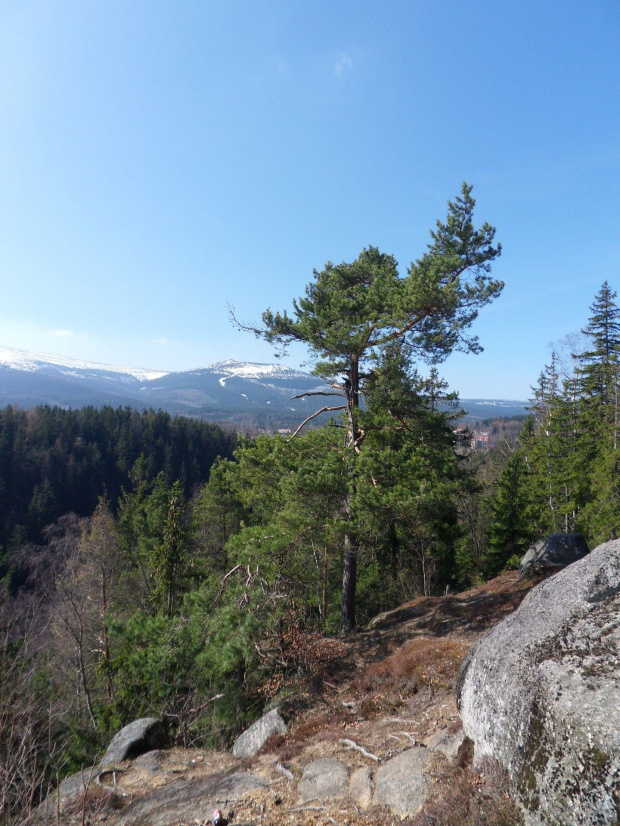 Punkt widokowy nad Szklarską Porębą #karkonosze #SzklarskaPoręba #góry #PunktyWidokowe