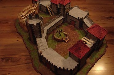 #LordOfTheRings #WładcaPierścieni #GryStrategiczneWŚródziemiu #lotr #zamek #makieta