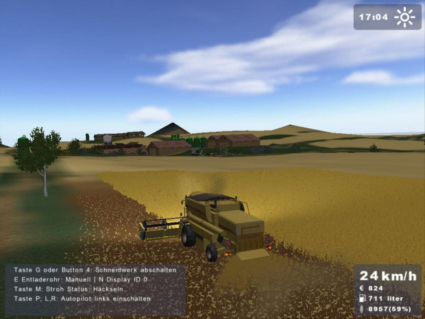 New Holland TX34 #LandwirtschaftsSimulator2008 #NewHolland #TX34