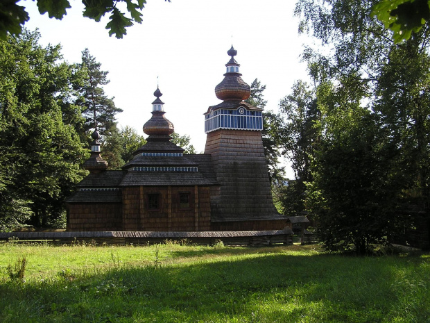 Skansen w Sanoku #Bieszczady #Sanok #skansen #cerkiew