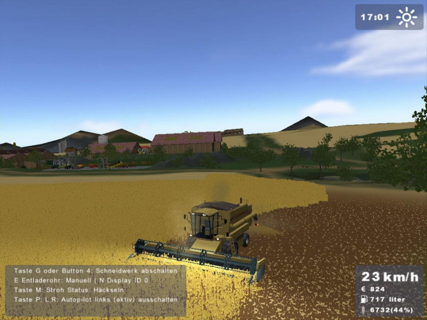 New Holland TX34 #LandwirtschaftsSimulator2008 #NewHolland #TX34