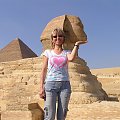 Żeby wycieczka się udała należy oswoić Sfinksa #Egipt #egzotyczne #Kair #piramida #Sfinks #Giza
