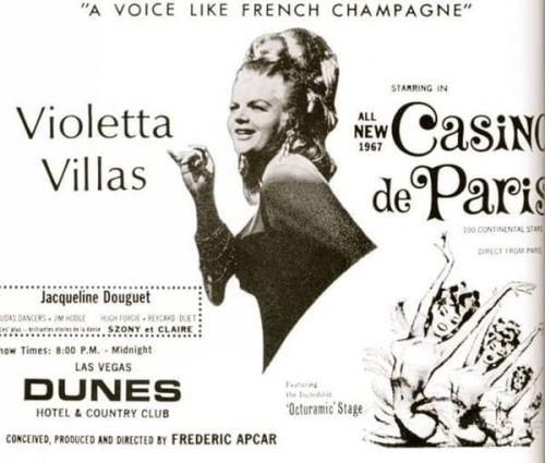 Violetta Villas_Casino de Paris_1967 r.