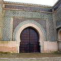 Meknes - Wersal Maroka - brama Bab el-Mansur #Maroko #Meknes