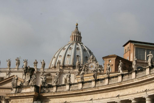 Kopuła Bazyliki #bazylika #Rzym #Watykan