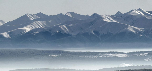 Tatry Zachodnie z Rycerzowej #góry #BeskidŻywiecki #tatry