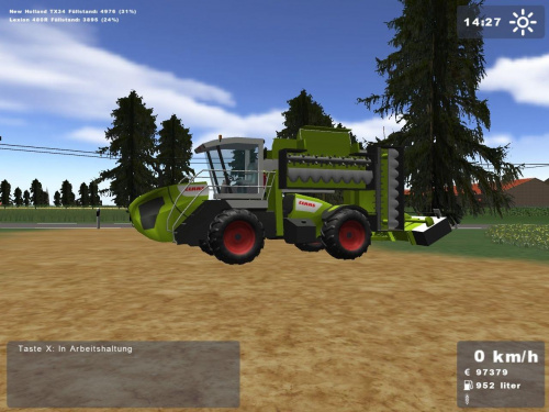 Claas Cougar #ClaasCougar #Claas #LandwirtschaftsSimulator2008 #Landwirtschafts #Simulator