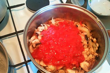 #papryka #pieczarki #zapiekanka