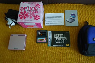 Game Boy Advance SP Pink #Game