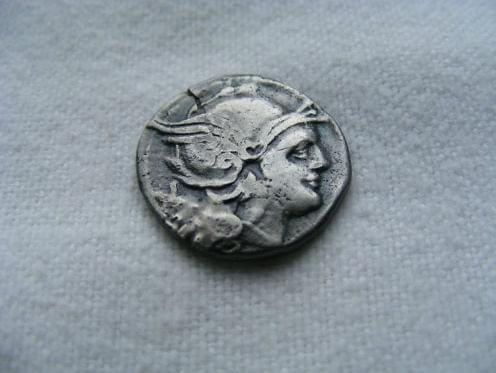 nieznana rzymska moneta jezdzcy